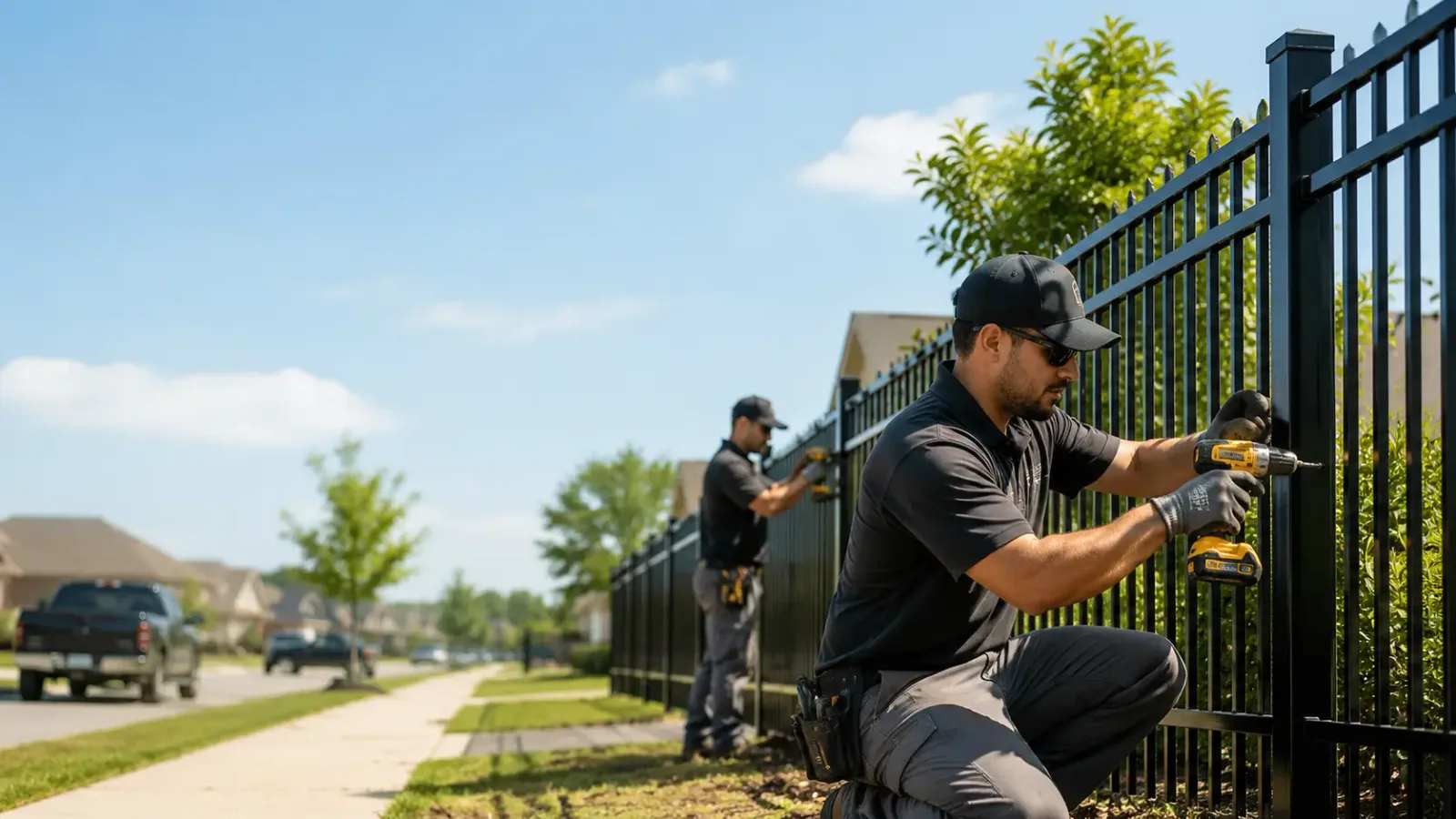 Metal Fence Installation in Vernon, MI